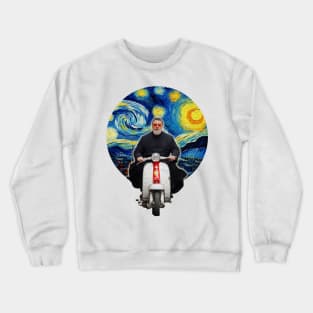 Exorcis Vespa Van Gogh Hdtgm Crewneck Sweatshirt